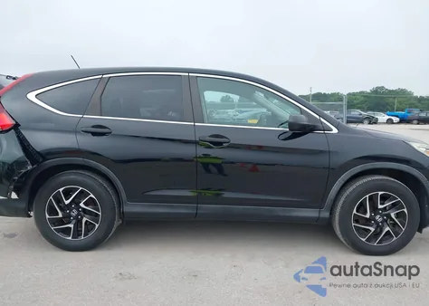 2016 Honda Cr-V Se from USA, damaged, VIN 5J6RM4H45GL040328